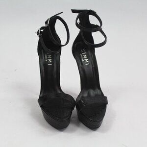 Women's Black Simmi London Heels Size 4 US 8.5
